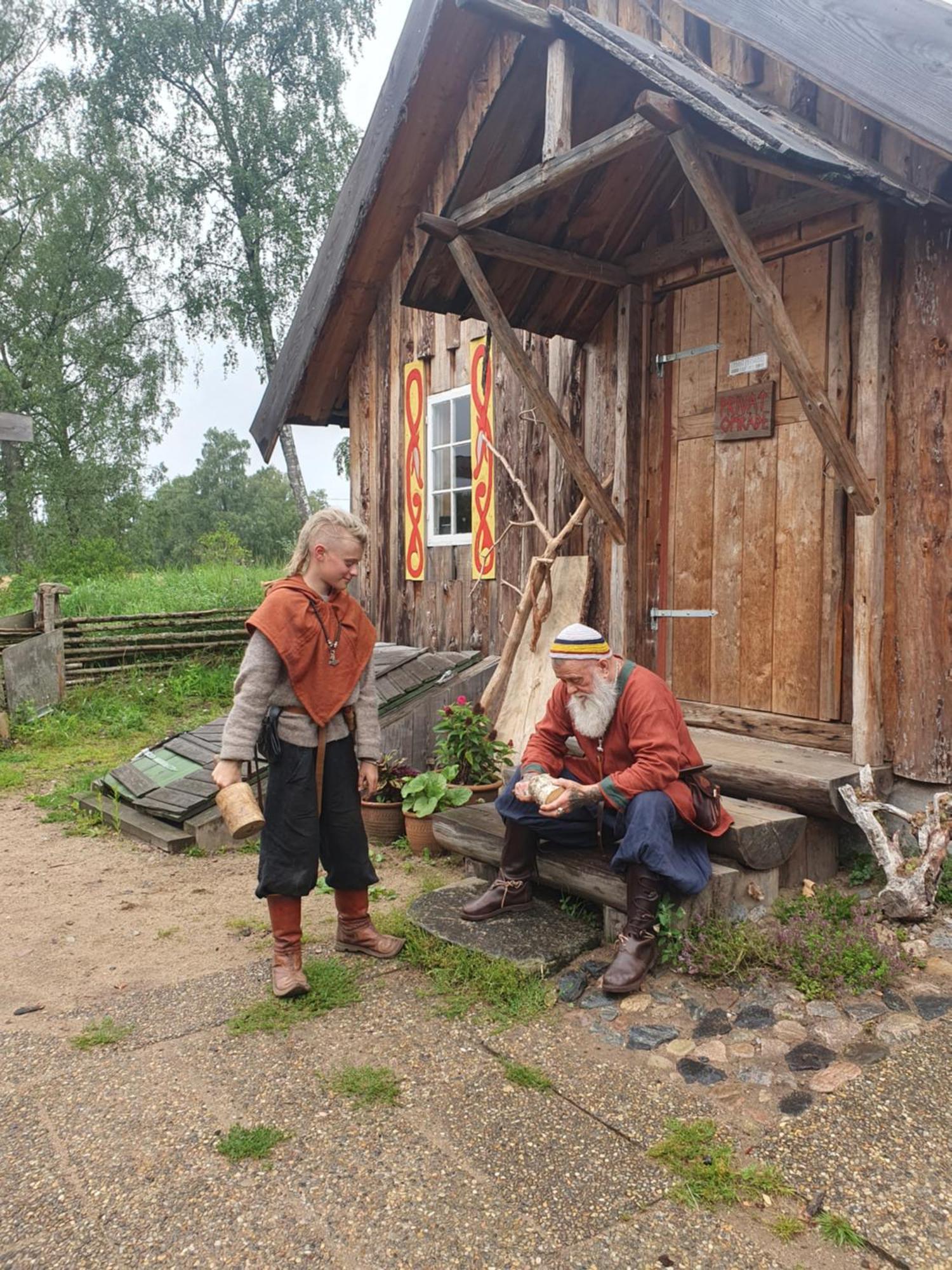 Вілла Vittfarnas Vikingaby Sosdala Екстер'єр фото